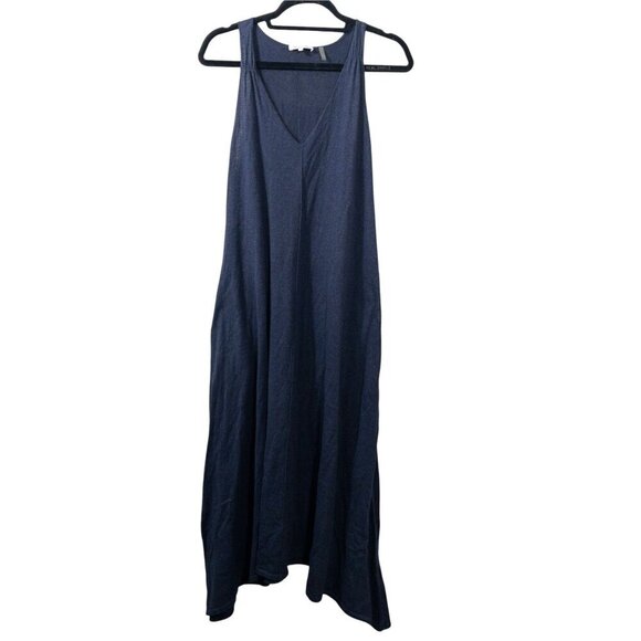 Minnie Rose Dresses & Skirts - Minnie Rose Sleeveless Navy Sweater Maxi Dress SZ S